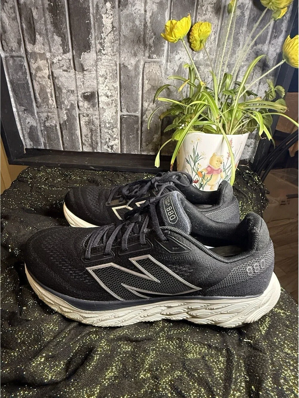 New Balance Fresh Foam 880 Black/White Men's Running Sneakers